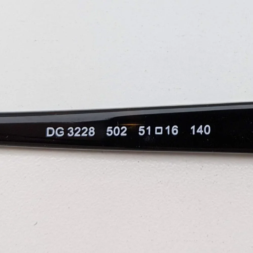 🕶️Dolce&Gabbana DG3228 Eyeglasses 51/16 140 /KAO112🕶️​